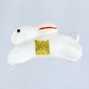 Amuleto de la suerte ENGIMONO conejo blanco Amuleto de la suerte ENGIMONO conejo blanco