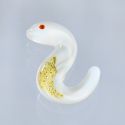 White snake ENGIMONO lucky charm White snake ENGIMONO lucky charm