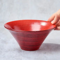 Bolle i Donburi og ramen ususuji asagao don beige ø 21,3 cm p 10 cm Bolle i Donburi og ramen ususuji asagao don beige ø 21,3 cm p 10 cm
