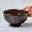 Bolle med Donburi Rokube Kuro Mat Ø 17,0 cm, dybde 9,1 cm, 1100 ml