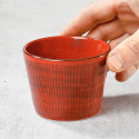 Tsuyu soba choko aka cup, Ø 8,2 cm, djup 6,3 cm, 180 ml Tsuyu soba choko aka cup, Ø 8,2 cm, djup 6,3 cm, 180 ml