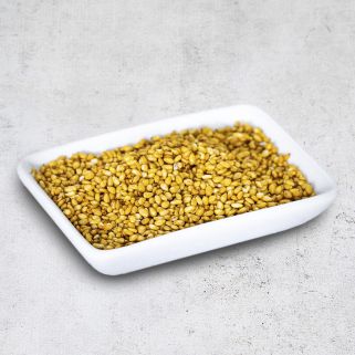Sementes de gergelim torrefil aromatizadas com yuzu 