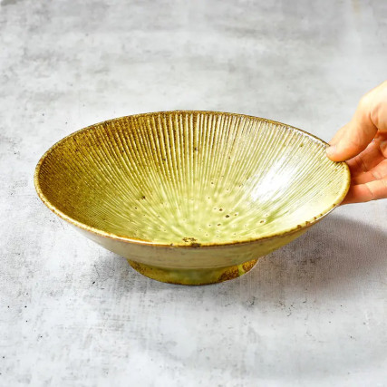 Tallrik i något eller udon