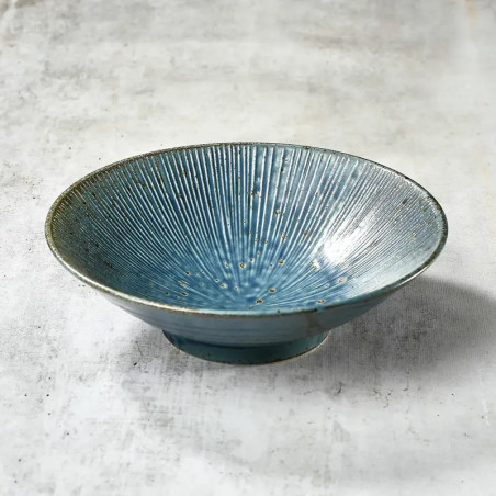 Табела в Solesen, Udon ... бял смачкан, ø 21.4 см, дълбочина 5.2 cm