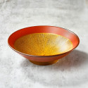 Kushime Membachi Kuroshu Maki plate Ø 24,5 cm, 7.5 cm depth Kushime Membachi Kuroshu Maki plate Ø 24,5 cm, 7.5 cm depth