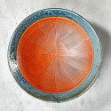 Kushime Membachi Kuroshu Maki plate Ø 24,5 cm, 7.5 cm depth Kushime Membachi Kuroshu Maki plate Ø 24,5 cm, 7.5 cm depth