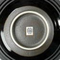 Kushime Membachi Kuroshu Maki plate Ø 24,5 cm, 7.5 cm depth Kushime Membachi Kuroshu Maki plate Ø 24,5 cm, 7.5 cm depth