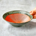 Kushime Membachi Kuroshu Maki Piastra Ø 24,5 cm, Profondità di 7,5 cm Kushime Membachi Kuroshu Maki Piastra Ø 24,5 cm, Profondità di 7,5 cm