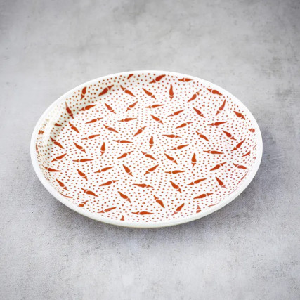 NIKKO Porcelánová kulatá deska