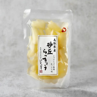 Japanisch scallop rakkyo im condiment