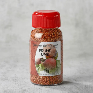 Semillas de sésamo de Torrefied con sabor a una ciruela de 70 g
