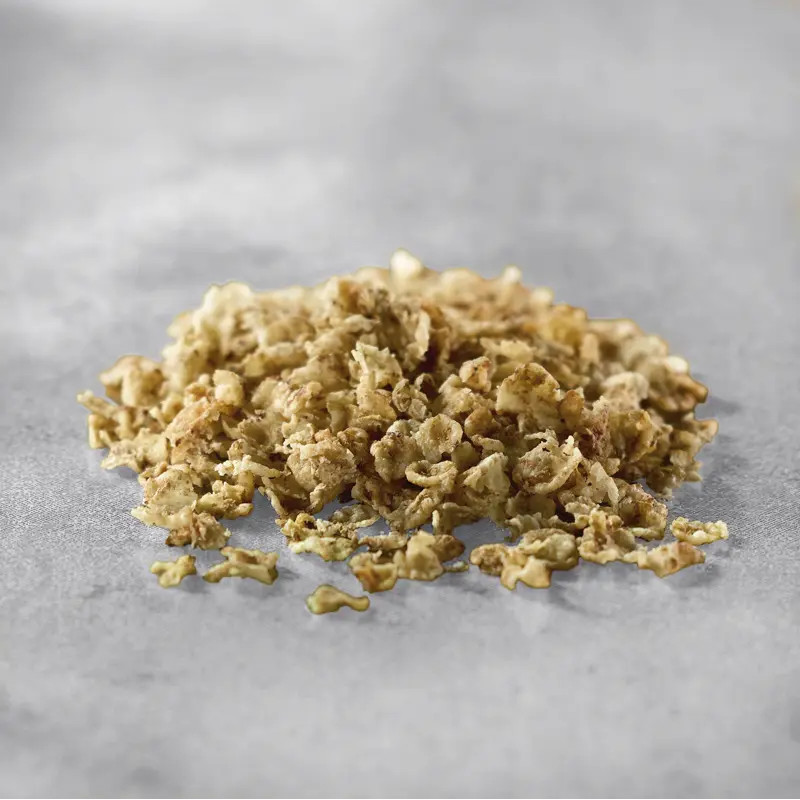 Roasted buckwheat flakes