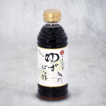 Ponzu de yuzu y Konotori vegano
