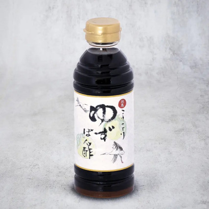 Ponzu de yuzu y Konotori vegano