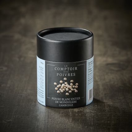 White peppercorns from Mondulkiri