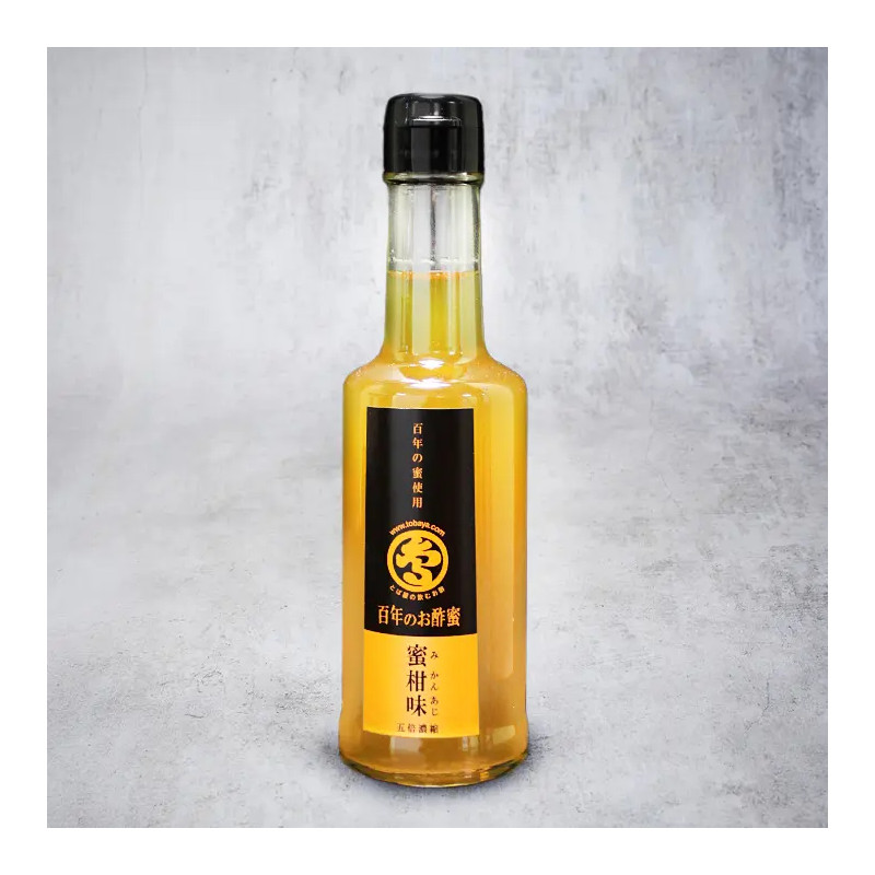 Condiment au vinaigre de riz et jus de mandarine Mikan Condiment au vinaigre de riz et jus de mandarine Mikan