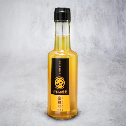 Tilstand med riseddik og Mandarin Juice Mikan