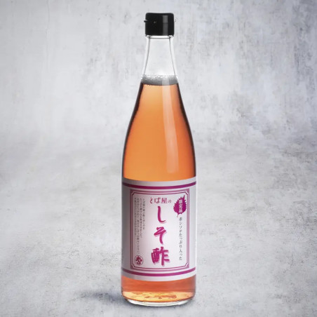 Rijstazijn en rood shiso-kruiderij