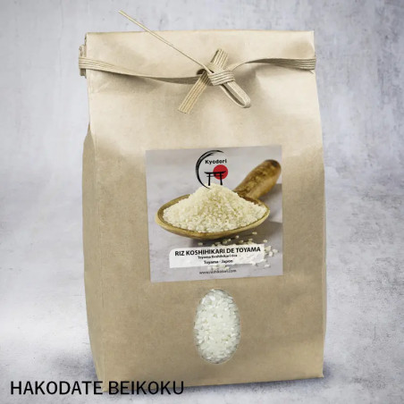 hakodate beikoku Toyama Koshihikari rice