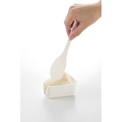 Schimmel in onigiri voor tempura garnalen