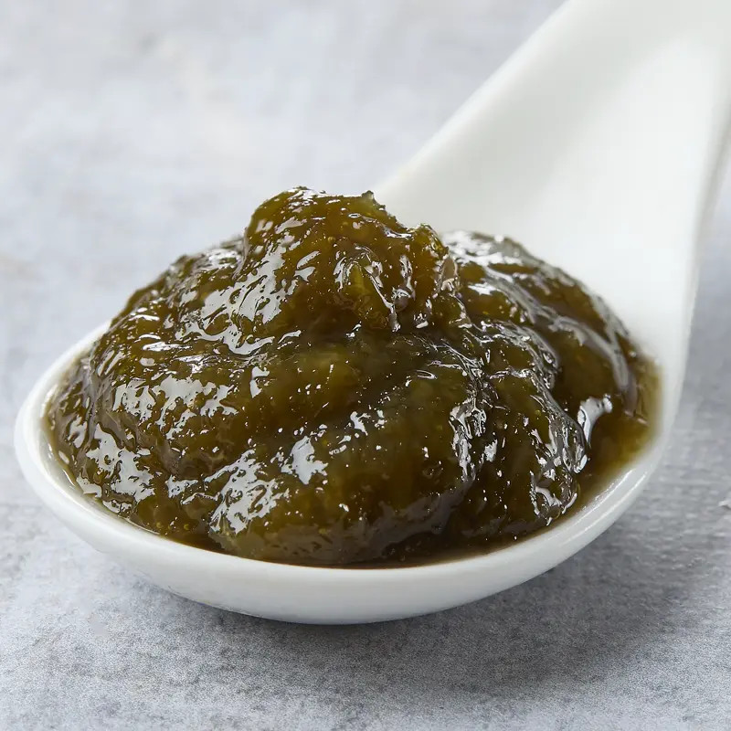Tsukudani de yuzu kosho y nori 