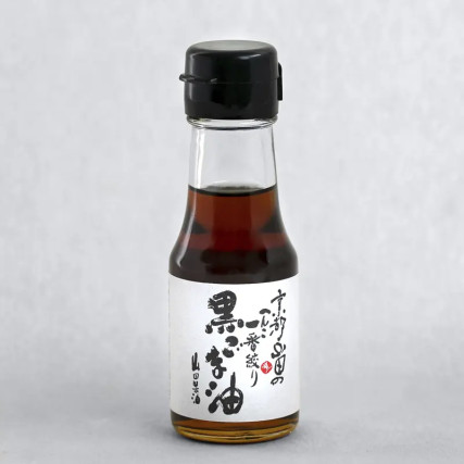 Huile de sésame noir torréfié