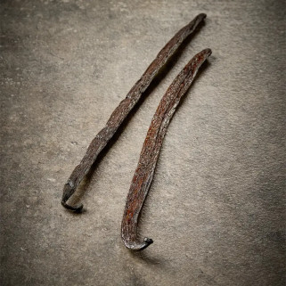 Unsplit black vanilla, Pompona, origin Madagascar 20-24cm