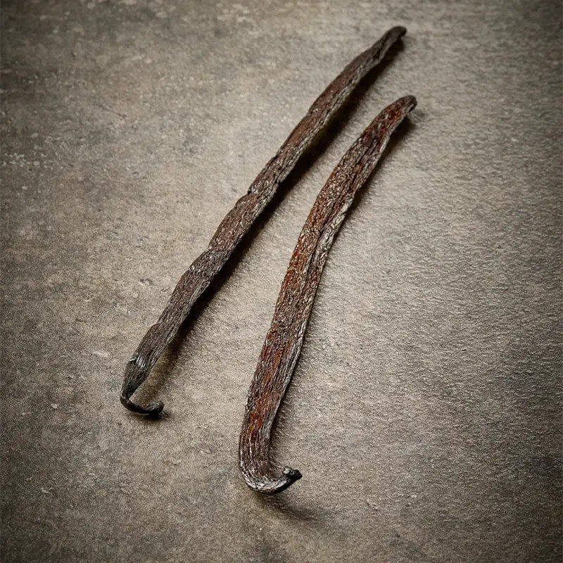 Nicht-Split-schwarze Vanille, Pompona, Herkunft Madagaskar 20-24cm