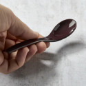 Cuchara para chawanmushi 132 mm x 26 mm, color oscuro Cuchara para chawanmushi 132 mm x 26 mm, color oscuro