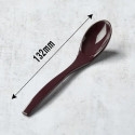 Cuchara para chawanmushi 132 mm x 26 mm, color oscuro Cuchara para chawanmushi 132 mm x 26 mm, color oscuro