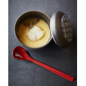 Łyżka w Chawanmushi 133 mm x 27 mm, czerwony kolor 7-1087-16 Łyżka w Chawanmushi 133 mm x 27 mm, czerwony kolor 7-1087-16