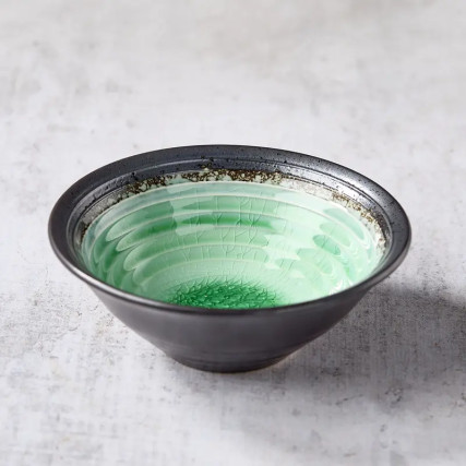 Mini bol céramique et verre émaillé 