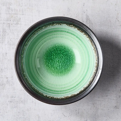 Mini bol céramique et verre émaillé 
