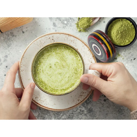 Recipiente Natsume para té matcha