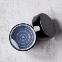 Pudełko do herbaty Matcha Natsume Ø 5,4 cm, wysokość 5,4 cm, czarny wzór 