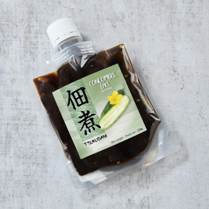 Spicy cucumber tsukudani 