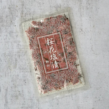 Salted cherry blossoms 5 mm stem