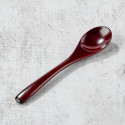 Cuchara de madera de CAMPHOR 13 cm negro para ChawanMushi Cuchara de madera de CAMPHOR 13 cm negro para ChawanMushi