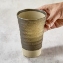 Rustic clay-style beer or water glass Rustic clay-style beer or water glass