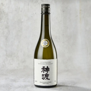 Sake glitrende Miwatari Junmai Ginjo 17%, 720 ml