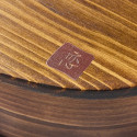Bento de madera de cedro lacado con motivo Koï, 700 ml, 180*135*68 mm