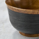 Lackerad Jujube Trä Hakeme Bowl, Ø 128 x 80 mm Lackerad Jujube Trä Hakeme Bowl, Ø 128 x 80 mm