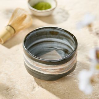 Tea Bowl Matcha Pattern Kumo