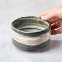 Matcha tea bowl KUMO pattern Matcha tea bowl KUMO pattern