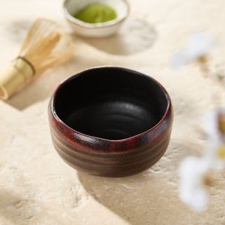 Matcha Tea Bowl Mønster Sikokku Sotoakakahakeme 