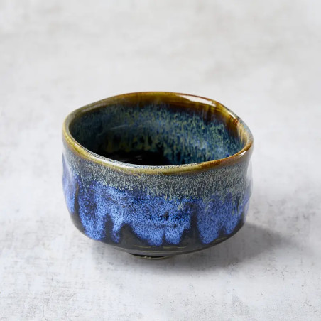 Bol à thé matcha BLACK & BLUE