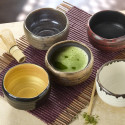 Cuenco de té Matcha, Patrón Kintataki 