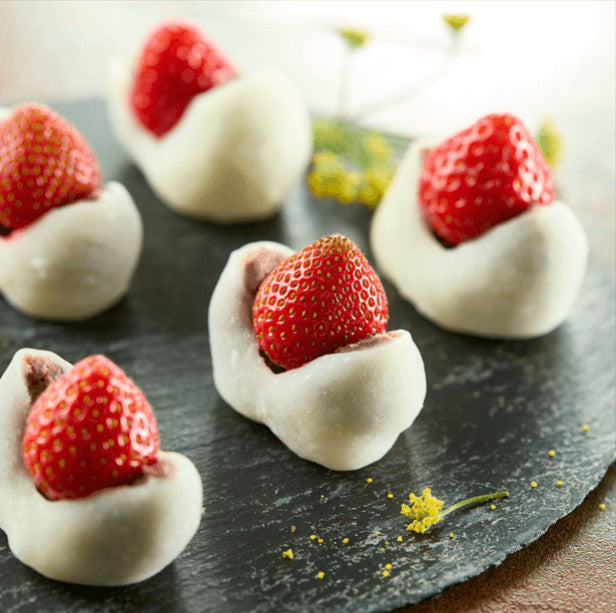 Recette daifuku mochi à la fraise