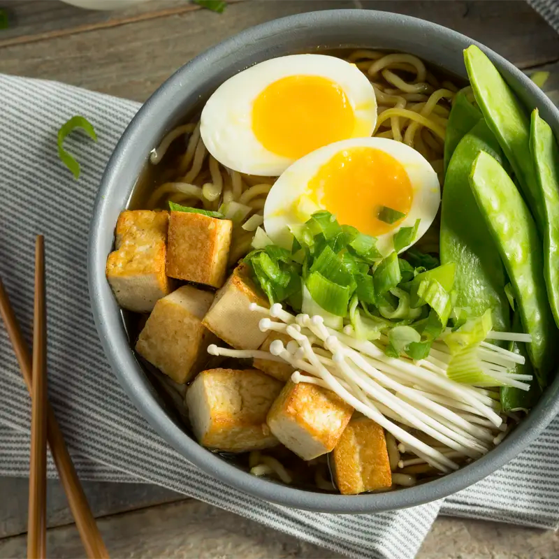 Recette Traditionnelle : Miso Ramen Végétarien (Bouillon Umami)