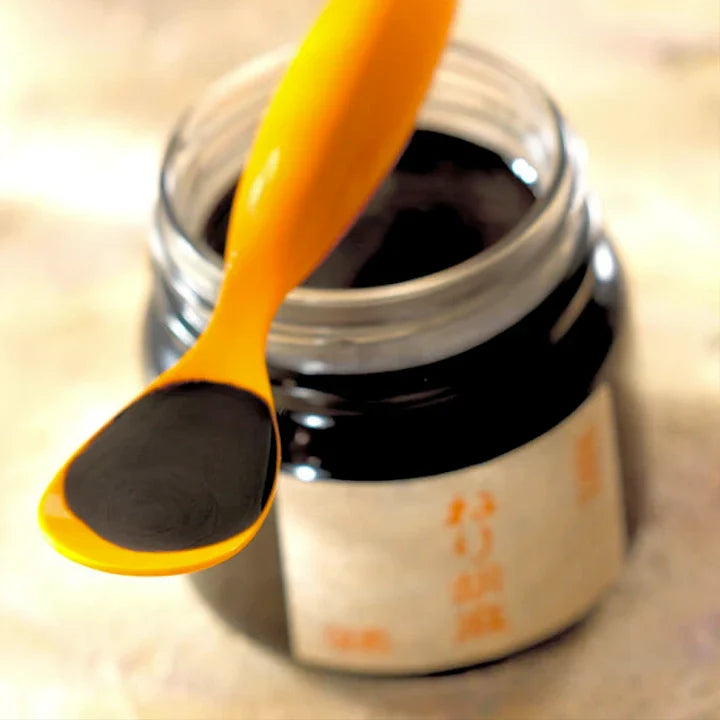 Crème caramel au sésame noir